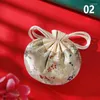 Storage Bags 1PC Interior Decoration Jewelry Embroidery Brocade Temperament Sachet Car Hanging