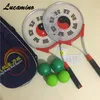 Utomhus fitnessutrustning kinesisk Kongfu kinesisk wushu -kampsport Taiji Rouli Ball Sports Tai Chi Racket Set 2 Rackets 4bollar 1bag and Grip Tape 230301