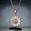 Pendentif Colliers Belle Fleur Collier Femmes Mode Cou Accessoires Pour Dance Party Délicat Fille Cadeau Bijoux Drop Ship