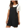 Women's Jumpsuits & Rompers Summer Women Cotton Pockets Playsuit Shorts Pants Bandeau Romper - Bowtie Halter Jumper Overalls