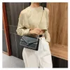 Fashion Chains Square Women Shoulder Bags Designer Handbags Luxury Pu Leather Crossbody Messenger Bag Lady Small Flap Female Sac C233H