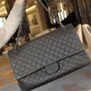 Projektant 7A Torba przez ramię Totes Łańcuszek do torby Icare maxi bag Kawior Prawdziwej skóry Torby na ramię Torebki damskie czarny Lamb Hair Clutch Flip Soft Wallet Zip Pocket