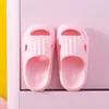 Slippers tofflor pojke flicka hem fasta skor sommar småbarn flip flops mjuk botten non-halp badrum hus inomhus tofflor strand barn sko 230301