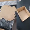 Geschenkpapier 10 teile/los 10 Größen Kraft Schwarz Weiß Papier Box Blank Papier Geschenk Verpackung Box Karton Mit Deckel Geschenk große Karton Boxen 230301