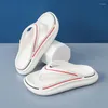 Slippers Thick Bottom Summer Thong Flip Flops Outdoor Slides Beach Sandals EVA Non Slip Ladies Couple Men Leisure Shoes