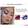 Brillant à lèvres Handaiyan Plump It Plumper Lipgloss Liquid Crystal Laser Holographic Lips Glow Waterproof Lon Lasting Shimmer Mermaid Pigm Dhcro