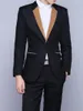 Men's Suits Customize Groom Tuxedos Wool Blend Men's Suit Jacket Blazers Halloween Costume Elegant Man Suit's For Wedding 0103