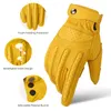 Пяти пальцев перчатки Ozero Mens Touch Ecrece Gloves Кожаная мотоциклетная перчатка на открытом воздухе