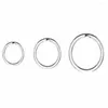 Keychains 30 PCS Round Flat Key Chain Rings Metal Split Ring For Home Car Keys Organization Hang Cards Making Arts & Crafts Project