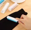 Portable folding hair removal brushes Reusable Washable Lint Roller Sticky Silicone Dust Wiper Pet-Hair Remover Cleaning Brush U0301