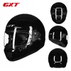 Capacetes de motocicleta GXT Produto retro Face Face Capacete Casco Moto Motorbike Vintage Riding