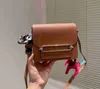 23s Body Cross Designer Flap Fashion bag Mini Shoulder Bags Thread Purse Claic Letter Buckle Clutch Pouch Removable Strap Multicolor Pig nose bucket bag