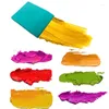 Present Wrap Screen Printing Squeeges 2st/Set Self Lime Stencil Tools for Applying Mesh Transfer Ink eller Chalk Paste