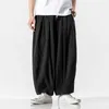 Women's Pants Capris Mens Harem Pants Harajuku Style Casual Man Trousers Kpop Cotton Jogging Pants Woman Sweatpants Streetwear Solid Color 5XL 230301