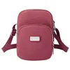 Avondtassen 2023 vaste kleur verticaal vierkant nylon een schouder crossbody herentas canvas klein