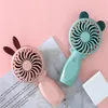 Lovely Mini Fan Portable For Fan Handheld USB Rechargeable Cute Fan Travel Outdoor Indoor Office Quiet Desk Fans Gift For Girl Fri235I