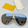 Grease Sonnenbrille für Herren, Gunmetal Grey, verspiegelte Gläser für Damen, randlose, lasergravierte Bügel, Shaded Z1172, Brille mit durchbrochenem Rahmen, Sonnenbrillen mit Occhiali da sole