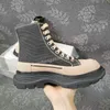 Wholesales Dunks Designer Boots Fashion أحذية عرضية فقي Slick Canvas Sneaker Caneaker Platfor