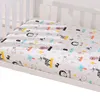 Set di biancheria da letto Lenzuola per bambini 140X70CM Coprimaterasso Jersey Maglia di cotone Lenzuolo con angoli Set per bambini Culla nata Lino per bambini 230301