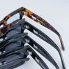 Óculos de sol Rhude THIERRY RHEVISION Óculos de sol retangulares de alta qualidade MIGUELStreet estilo hip-hop com lentes graduadas