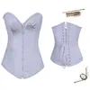 Bustiers & Corsets Sexy Steel Boned And Zipper Front Velvet Bridal Bustier Corset Push Up Body Shaper Victorian Corselet Overbust