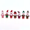 Christmas Decorations Red Green Toddler Baby Elf Dolls With Movable Arms Legs Doll House Accessories Ees Toy For Kids Drop Delivery Dhqtk