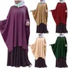 Ethnische Kleidung Niquabs Einteiler Ramdan Burkha Muslim Khimar Lange Tops Frauen Gebet Arabisch Islamisch Farasha Overhead Jilbab Abaya Kaftan