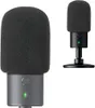 رغوة الزجاج الأمامي للميكروفونات - مرشح غطاء الميكروفون مخصص لـ Razer Seiren X Streaming