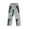 Jeans da uomo Jeans strappati Pantaloni larghi con stampa Harajuku Pantaloni slim Trendyol Pantaloni hip-hop moda uomo Y2k Uomo Grunge Streetwear Stacked Z0301