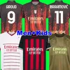 22 23 Ibrahimovic Koche voetbalshirts AC Milans 2022 2023 Giroud de Ketelaere R. Leao Tonali Theo voetbalshirt Special Fourth 4th Men Kids Kit -uniformen