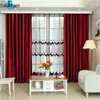 Rideau Style américain rideaux rouges pour salon scène velours italien El chambre cantonnière flanelle fenêtre rideaux