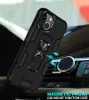 Coque de téléphone avec support caché Armor pour iPhone 14 13 Pro Max 12 11 XR Housse de support de béquille de voiture magnétique izeso