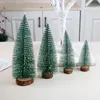 Decorações de Natal 2pcs mini -mesa pinheiro xmas Treeornamentos
