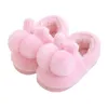 Slipper Winter Kids Cotton Slippers ребенок малыш для крытых туфель