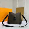Odeon PM MM Crossbody Bags Brown Black Two Sizes with Extra Long Adjustable Strap Women Shoulder Bag354R