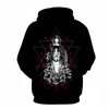 Men's Hoodies Selling Unisex Sweatshirt 3D Printing Halloween Hoodie Pocket Gray Jacket Casual XXS-6XL