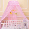 Myggnät Baby Round Mosquito Net Hung Netting Bed Canopy For Kids Bedroom Mosquito Net Stand Holder Justerbar Clipon Crib Canopy Holder 230301