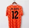 Retro Gullit 1988 86 89 91 Maglia da calcio olandese Marco Van Basten 97 98 Camicia Voetbal Seedorf Bergkamp Kluivert Robben Rijkaard Cruyff Koeman V. Nistelrroy 95 96