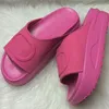 2023ss Designer Slippers Women Thick Bottom Sandals Fashion Miami slide Girls Platform Wedge with box