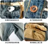 Jeans pour hommes Four Season American Retro Heavyweight Denim Fashion Pur coton lavé Vieux Casual Tapered Straight Pencil Pants 230301