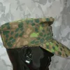 Basker WWII German Elite Em Summer Dot44 Peas Camo Camouflage Field Cotton Cap Reenactment Militärhatt i storlekar