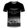 Th4z Men's Fashion t Shirt Oversized 23 New F1 Formula One Racing Team Aston Martin 3d Print Tshirt Men Women Crew Neck Short Sleeve Kids Tees