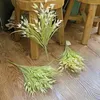 Decorative Flowers Fake Bouquet Wheat Barley Spike Plastic Home Living Room Decoration Props Cereal Sorghum