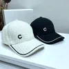 2023 Siyah ve Beyaz Beyzbol Kapağı Tasarımcı Sıradan Unisex Hat Lüks Moda C Kadın Erkekler Casquette takılı şapkalar Kadın Beanie D2109296HL PWMK