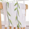 Curtain Beautiful Window Bright Color Door Thin Screening Wicker Print Decorative