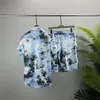 2 Sommermode Herren Trainingsanzüge Hawaii Strandhosen Set Designerhemden Druck Freizeithemd Mann Slim Fit Der Vorstand Kurzarm Kurze Strände#21