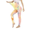 Zwangerschapsbodems strekken dames leggings naadloze yogabroek zwangerschapsbroeken banden kleurstof casual kleding sport broeksmaterniteit