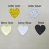 Party Decoration Personalized Bride & Groom Wedding Hanging Sign Custom Gold Silver Mirror Chair Signs For Deco Po Props 2pcs