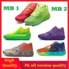 MB1 Low Lemelo Ball Basketballschuhe Kinder Tennis MB.01 Rick and Morty Running Melo Basketballschuhe Queen City Melos MB 2 Lamelos Bälle Be You Galaxy Sneakers Trainer