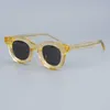 Óculos de sol Rhude THIERRY RHEVISION Óculos de sol retangulares de alta qualidade MIGUELStreet estilo hip-hop com lentes graduadas